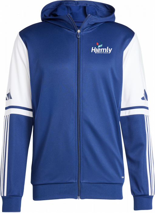 Adidas - Hjemly Hoodie W. Zip - T Navy Blue & blanco