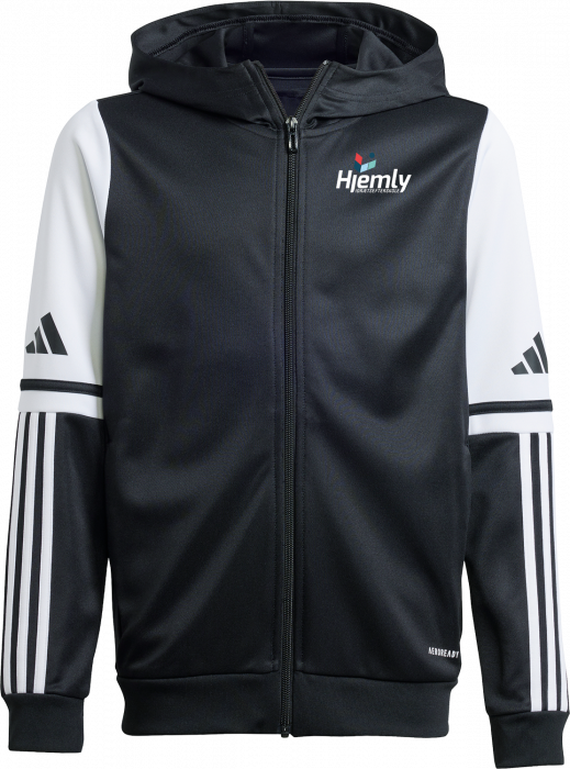 Adidas - Hjemly Hoodie W. Zip - Svart & vit