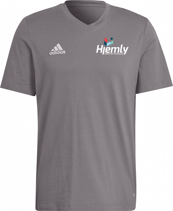 Adidas - Hjemly Bomulds T-Shirt - Grey four
