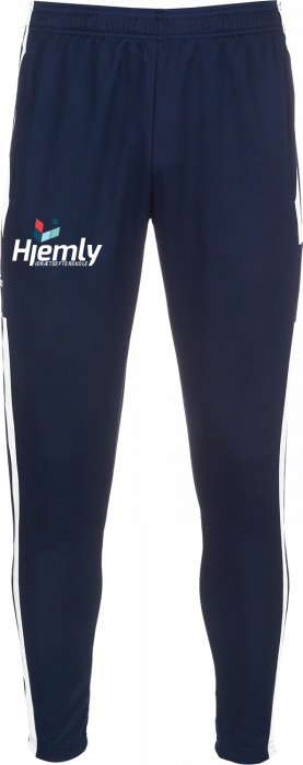 Adidas - Hjemly Træningsbuks - Navy blå & hvid